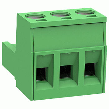 ETB41030G000 Клемник розривний 3 контакти на дріт, 300В 10A, крок 5,08 мм