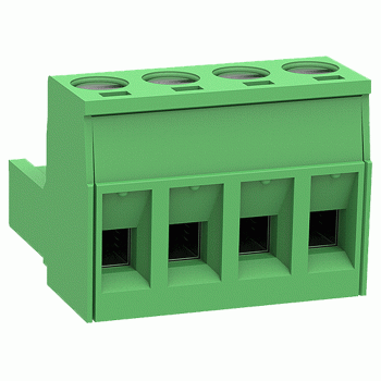 ETB41040G000 Клемник розривний 4 контакти на дріт, 300В 10A, крок 5,08 мм