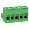 ETB41050G000 Клемник розривний 5 контактів на дріт, 300В 10A, крок 5,08 мм