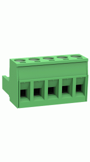 ETB41050G000 Клемник розривний 5 контактів на дріт, 300В 10A, крок 5,08 мм