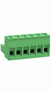 ETB41060G000 Клемник розривний 6 контактів на дріт, 300В 10A, крок 5,08 мм