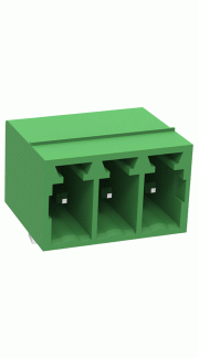 GSP002RC-3.81-03P-11-00A Відповідна частина до клемника GSP002-3.81-03P, прямий кут  (15EDGRC-3.81)