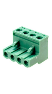GSP001-5.0-04P-11-00A(H) Клемник розривний 4 контактів на дріт, 300В 16A, крок 5,0 мм (2EDGK-5.0)