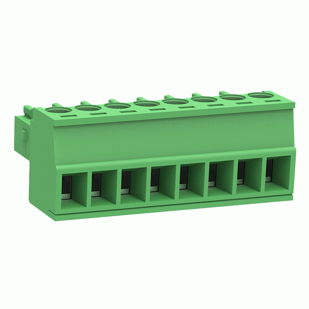 GSP002-3.5-08P-11-00A(H) Клемник розривний 8 контактів на дріт, 300В 8A, крок 3,5 мм (15EDGK-3,5) GSP002-3.5-08P-11-00A(H) Клемник розривний 8 контактів на дріт, 300В 8A, крок 3,5 мм (15EDGK-3,5)