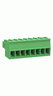 GSP002-3.5-08P-11-00A(H) Клемник розривний 8 контактів на дріт, 300В 8A, крок 3,5 мм (15EDGK-3,5)