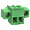 GSP002W-3.5-02P-11-00A(H) Клемник розривний 2 контакта на дріт з кріпленням, 300В 8A, крок 3,5 мм GSP002W-3.5-02P-11-00A(H) Клемник розривний 2 контакта на дріт з кріпленням, 300В 8A, крок 3,5 мм