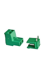 HD-515R8-2P Відповідна частина до клемника HD-515H8-02P, прямий кут, без бокових стінок