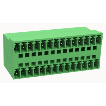 GSP002RH-3.5-2х14P-11-00A(H) Відповідна частина до клемника GSP002-3.5-14P, прямий кут