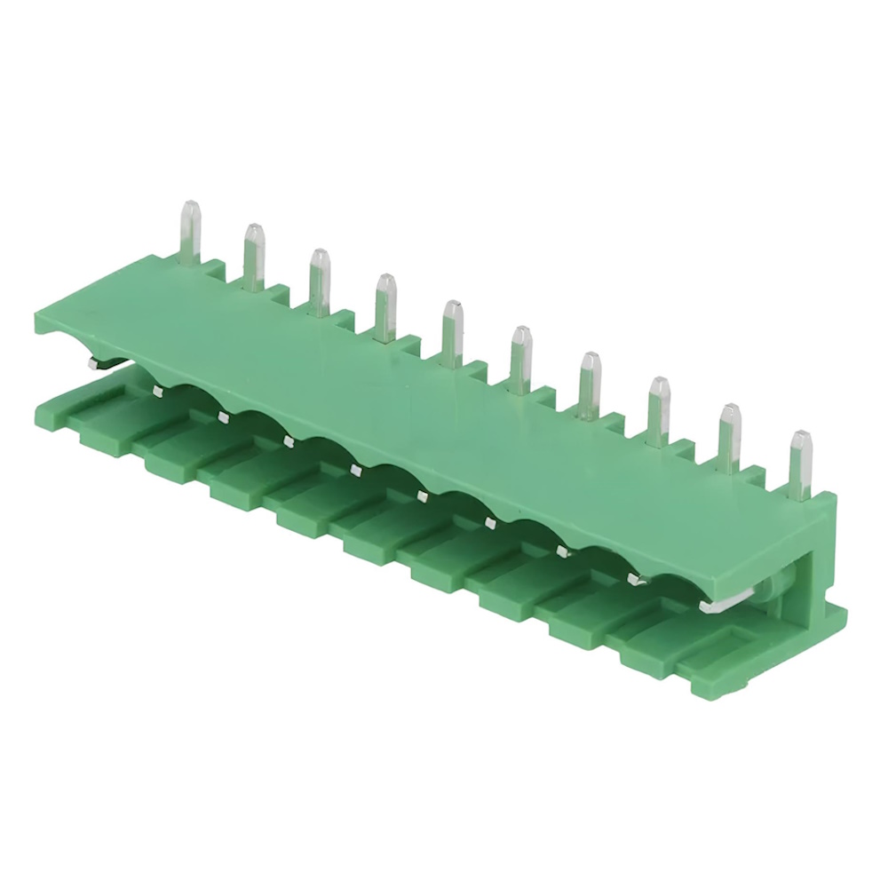 GSP001R-5.0-10P-11-00A(H) Відповідна частина до клемника GSP001A-5.0-10P, прямий кут, без бок.стінок GSP001R-5.0-10P-11-00A(H) Відповідна частина до клемника GSP001A-5.0-10P, прямий кут, без бок.стінок