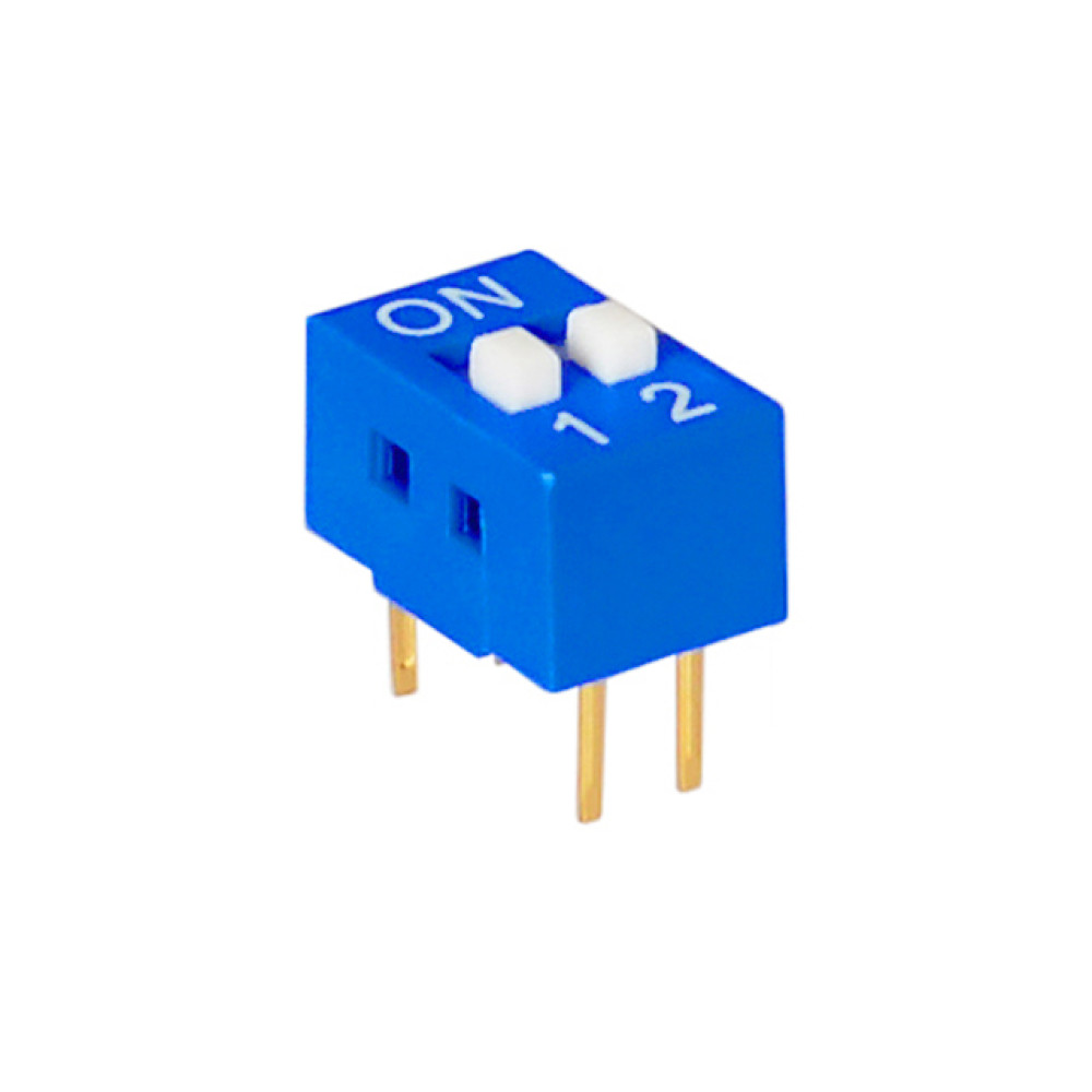 SWD1-2 DIP-перемикач 2 позиції SWD1-2 DIP-перемикач 2 позиції