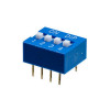 SWD1-4 DIP-перемикач 4 позиції SWD1-4 DIP-перемикач 4 позиції