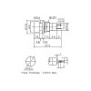 PSW-2F Кнопка кругла, d=12 мм, 125В 3А, з фіксацією, кріплення гайка (червона, чорна) PSW-2F Кнопка кругла, d=12 мм, 125В 3А, з фіксацією, кріплення гайка (червона, чорна)
