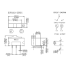 ESP-2010R Перемикач зсувний 3 контакти, на плату, прямий кут, крок 2.54 мм ESP-2010R Перемикач зсувний 3 контакти, на плату, прямий кут, крок 2.54 мм
