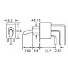 B068BTW Тумблер 3 контакти на плату, прямий кут, (вімк.-вімк.) (250В, 2А) герметизований, міні B068BTW Тумблер 3 контакти на плату, прямий кут, (вімк.-вімк.) (250В, 2А) герметизований, міні