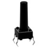 KLS7-TS6601-15-180 Кнопка тактова, 6х6 мм, l=15 мм KLS7-TS6601-15-180 Кнопка тактова, 6х6 мм, l=15 мм