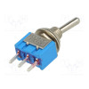 TSM102A2 Тумблер на плату ON-ON, 3 A/250 В, 3 контакта, SPDT, мини TSM102A2 Тумблер на плату ON-ON, 3 A/250 В, 3 контакта, SPDT, мини